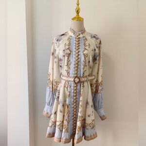 Zimmermann Hypnotic Buttoned Mini Dress